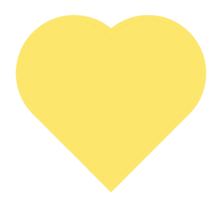 The yellow heart which stands for the foundation of voice.