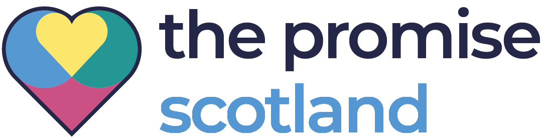 Logo of The Promise Scotland.
